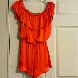 Orange romper